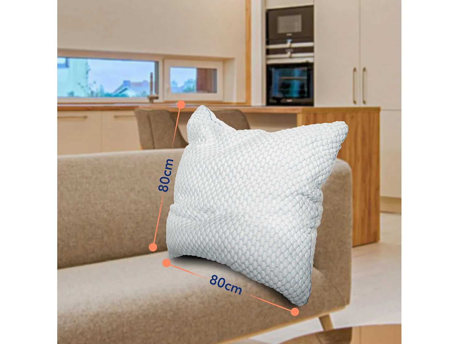 L'oreiller nuage de laine