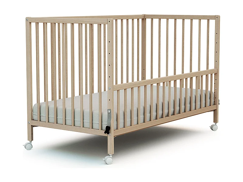 Co-Sleeping-Beistellbett Holz Buche Natur 60 x 120 LIO