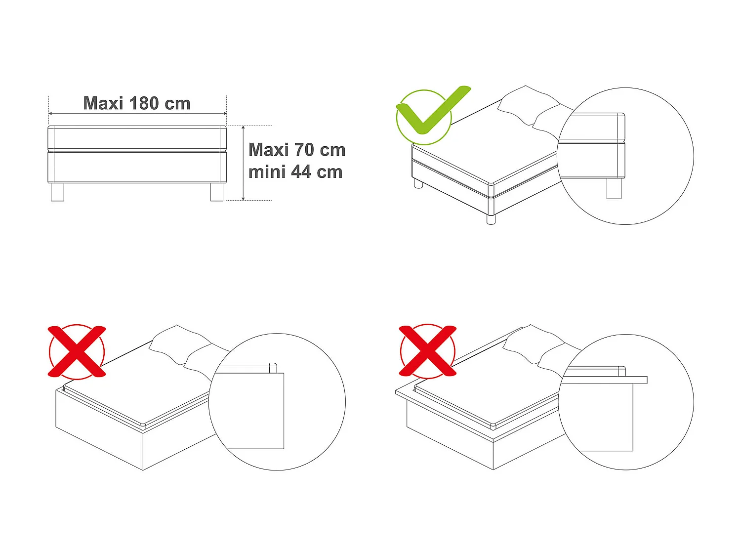 Co-Sleeping-Beistellbett Holz Buche Natur 60 x 120 LIO