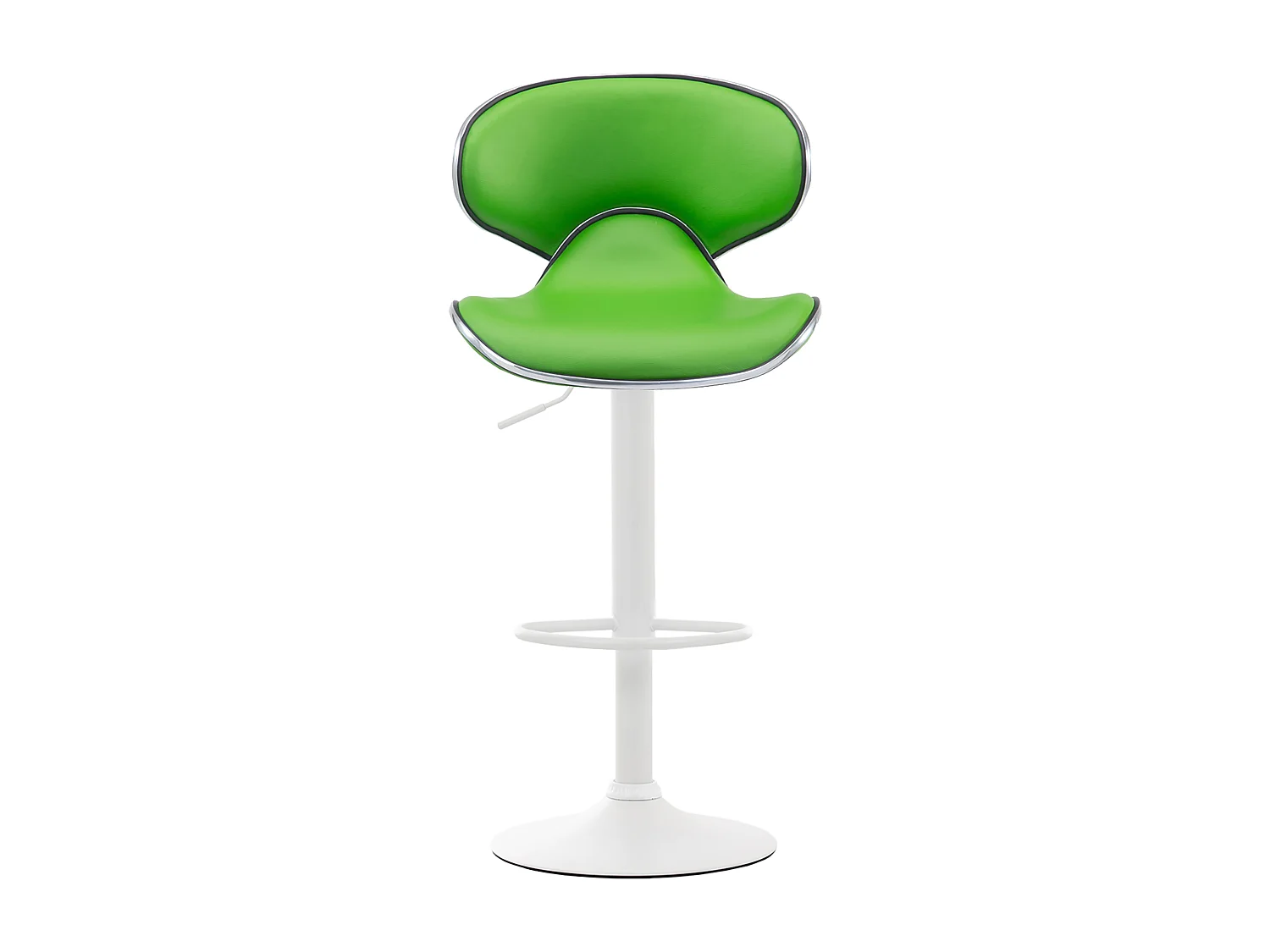 Tabouret de bar - Similicuir & Métal chromé - Vert - Las Vegas V2