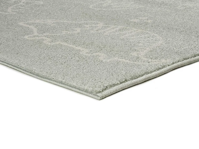 Alfombra interior  - infantil dinosaurios - verde - 120 x 170 cm - BEATS