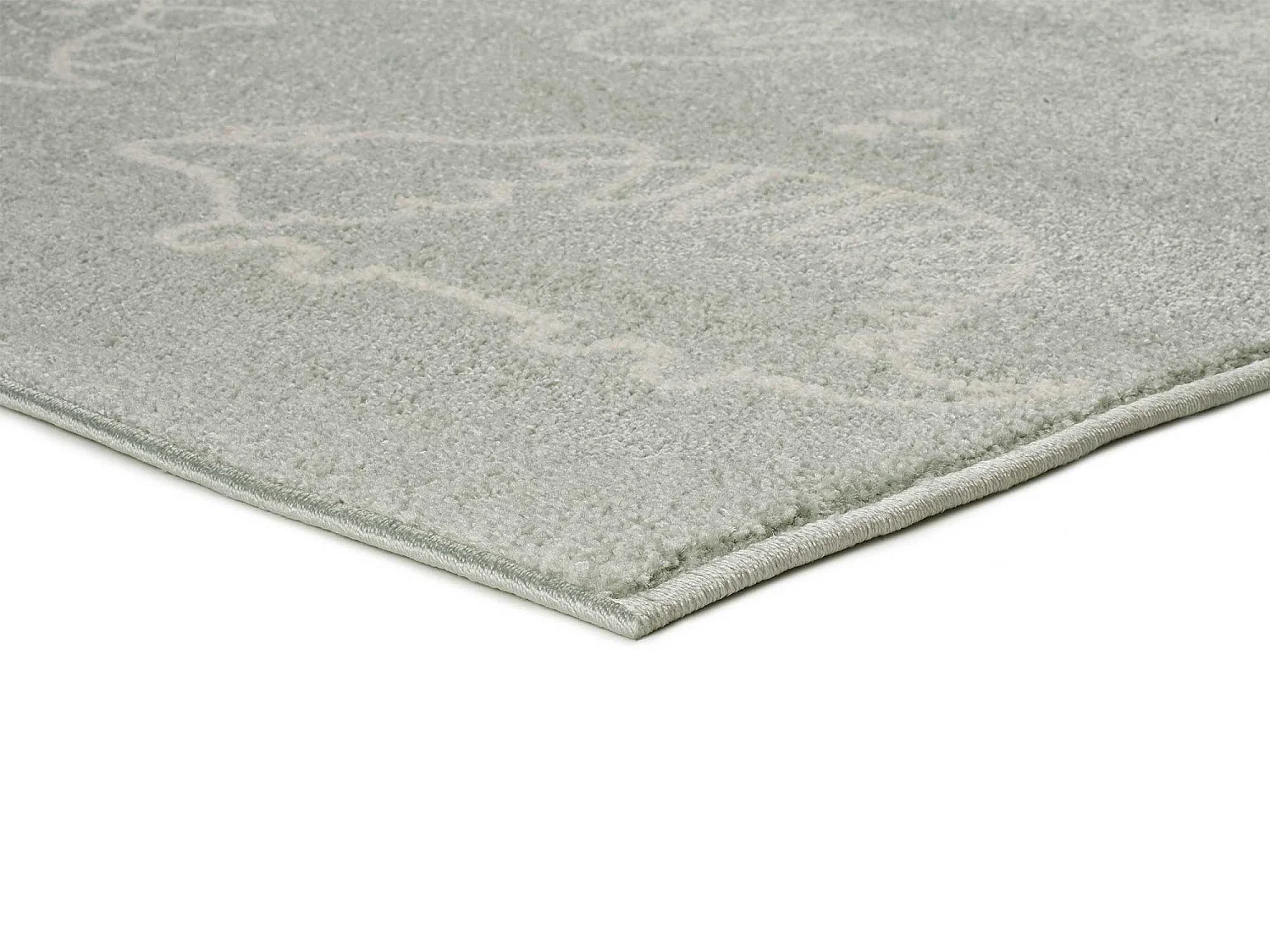 Tappeto interno - bambini dinosauri - verde - 120 x 170 cm - BEATS