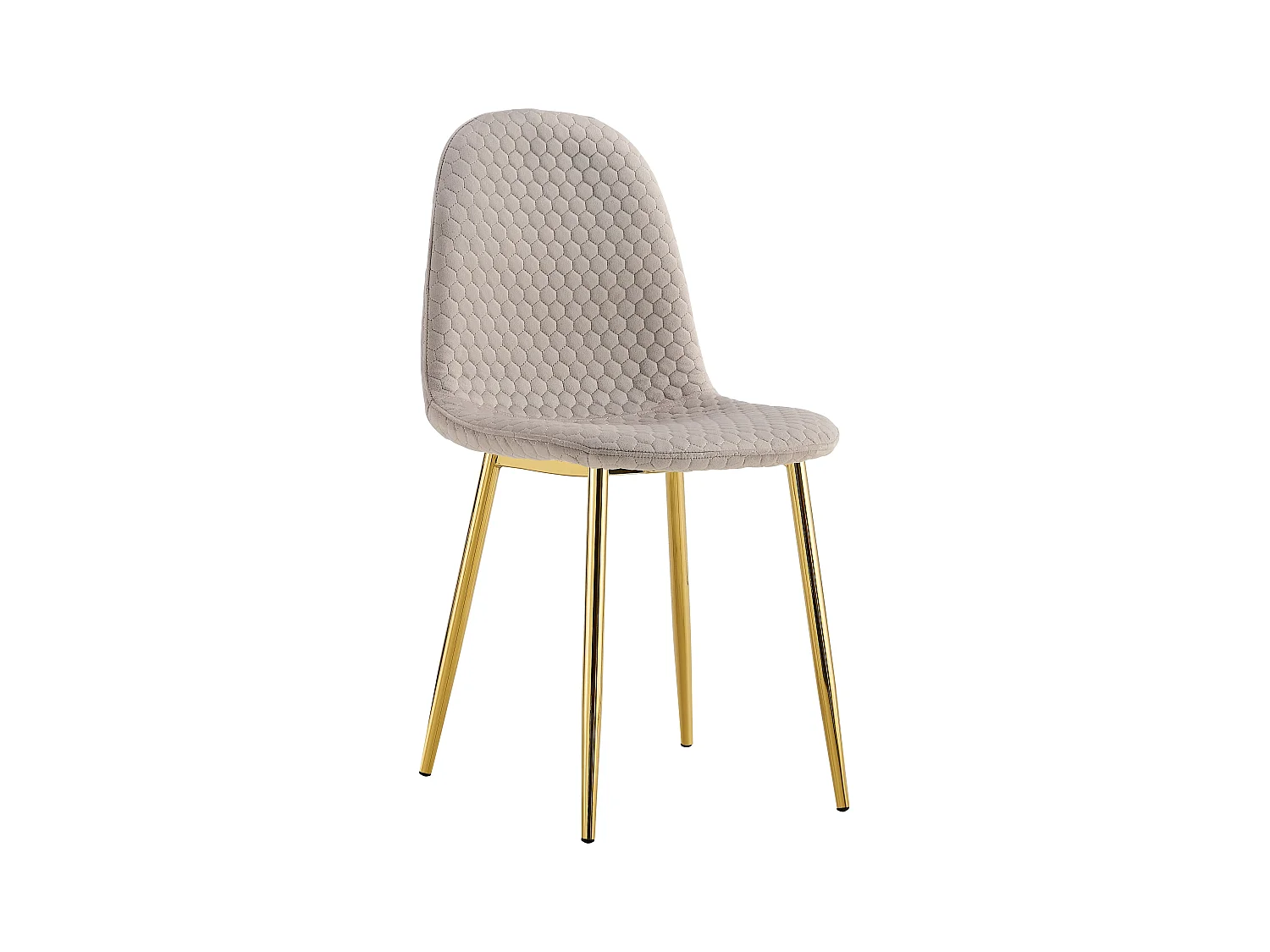 Lot de chaises Scandinave ALVEOLE Gold