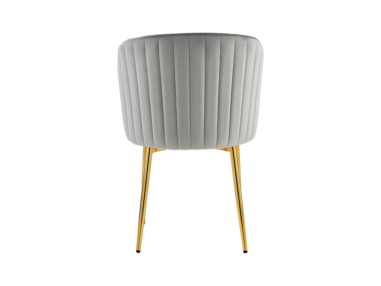 Lot de chaises moderne DIANA gold velours
