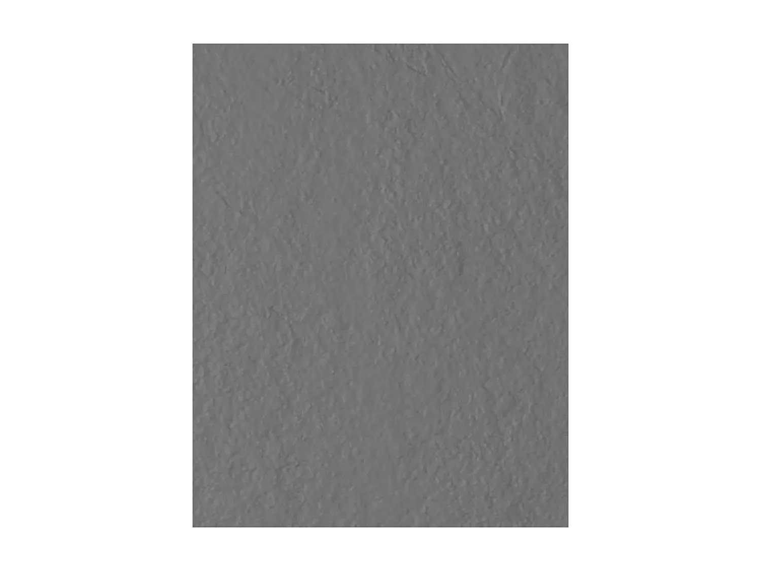 Duschwanne 190X90 cm GRAU RAL 7037 Vulcano Line PLUS aus Harz und Marmorpulver mit seitlichem Gitter aus MARMORHARZ