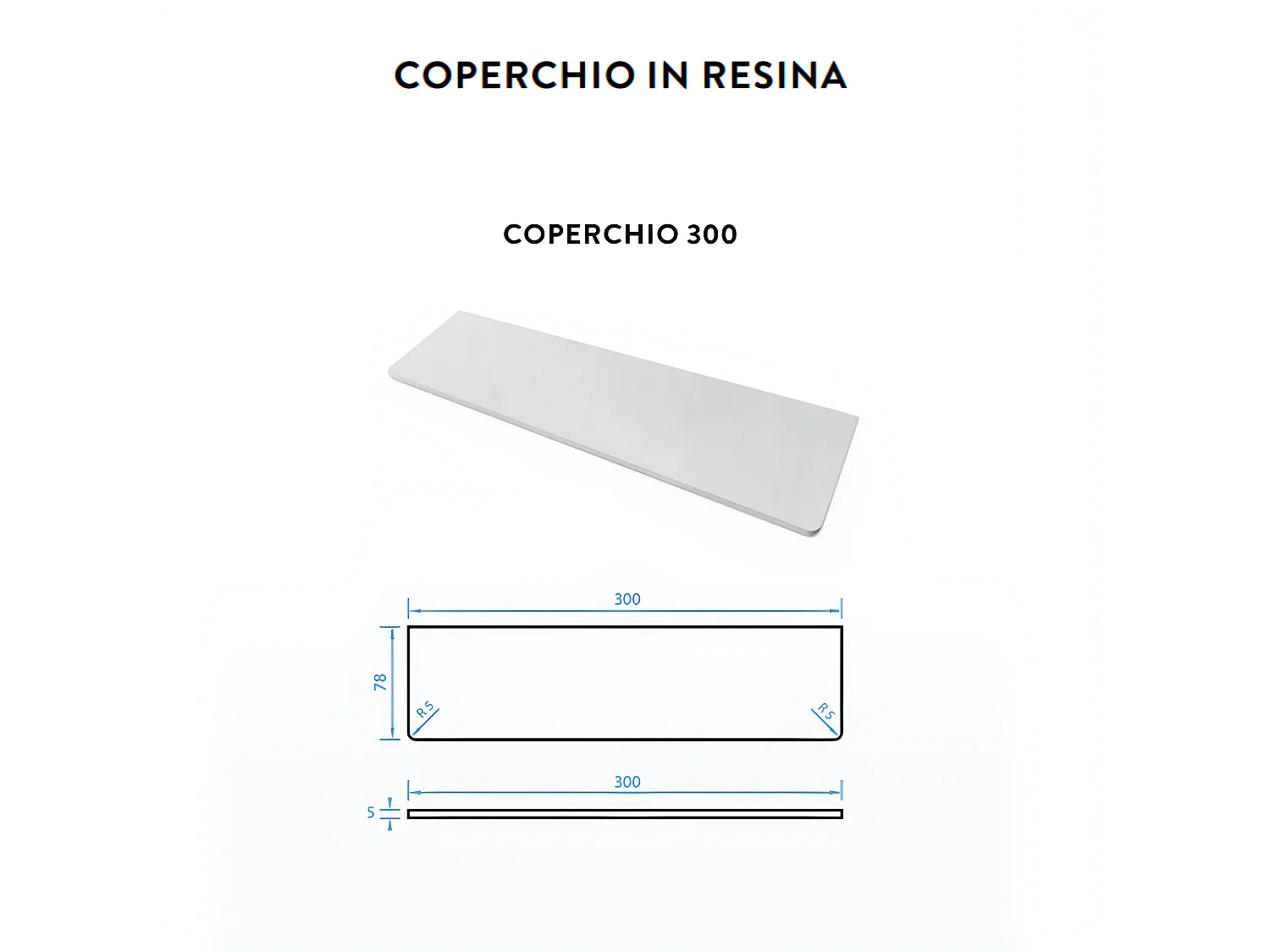 Receveur de douche 100X90 cm Blanc Vulcano Line PLUS en résine et poudre de marbre avec grille latérale en résine de marbre