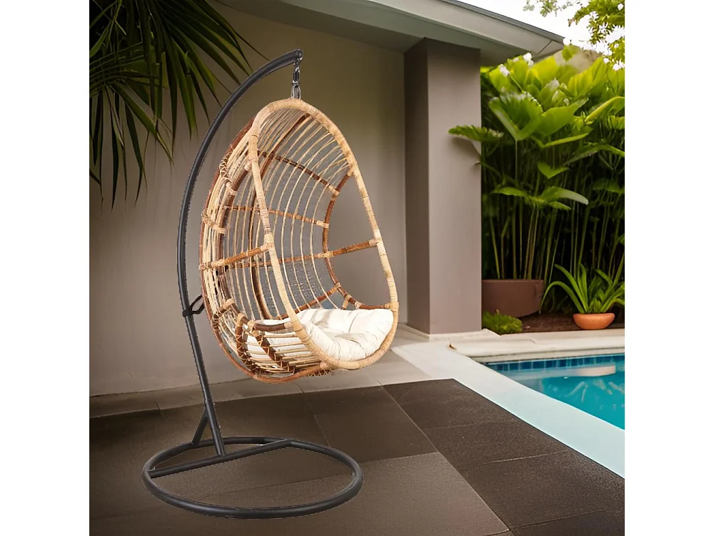 Pied de balancelle en acier