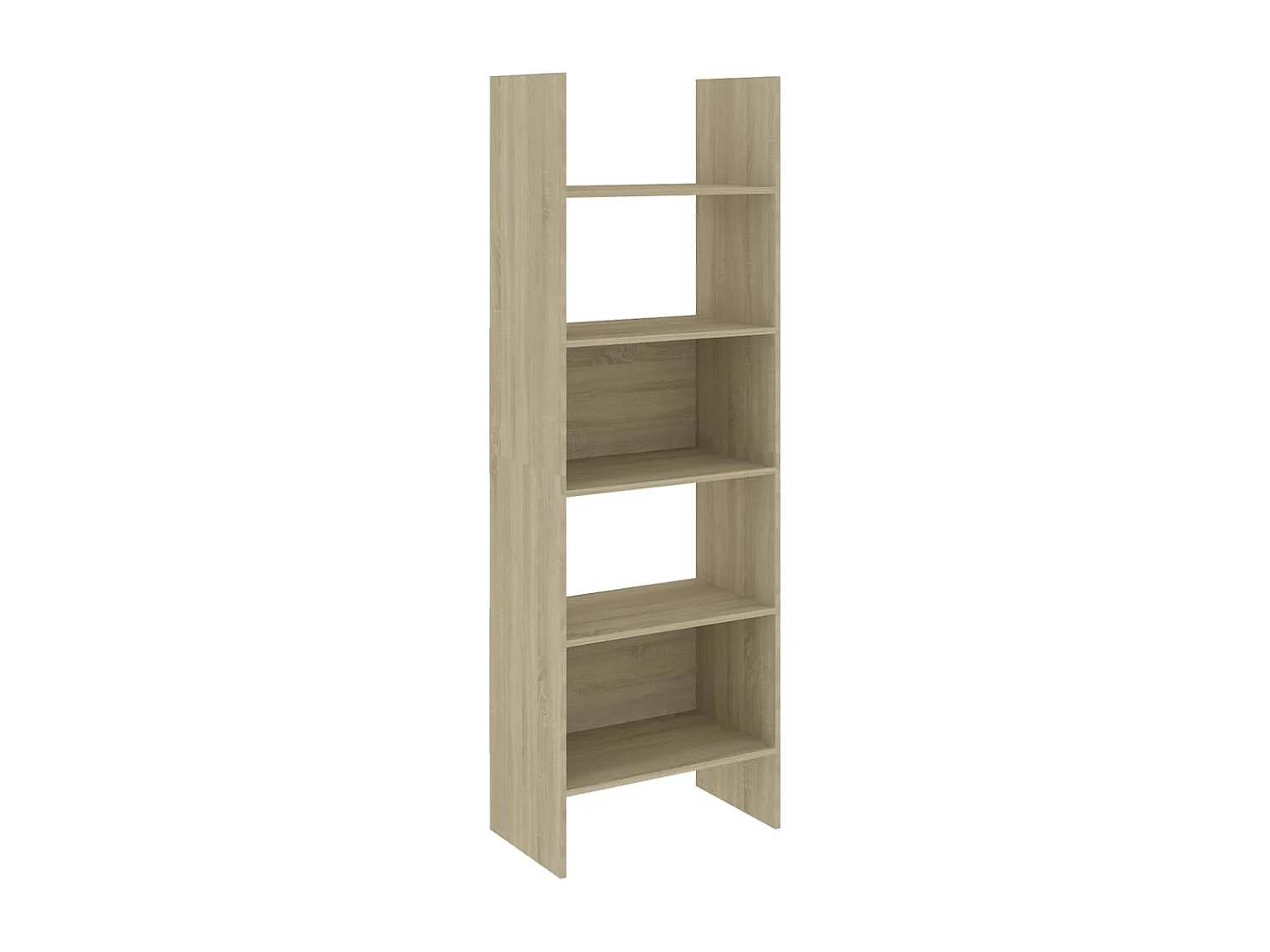Bibliothèque Chêne Sonoma 60x35x180 cm Aggloméré