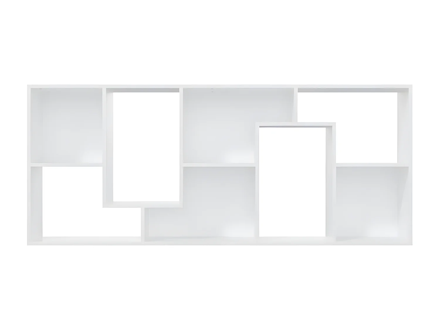 Bibliothèque Blanc 67x24x161 cm Bois d'ingénierie