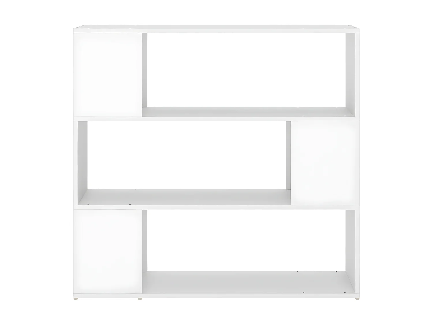 Bibliothèque/Séparateur de pièce Blanc 100x24x94 cm