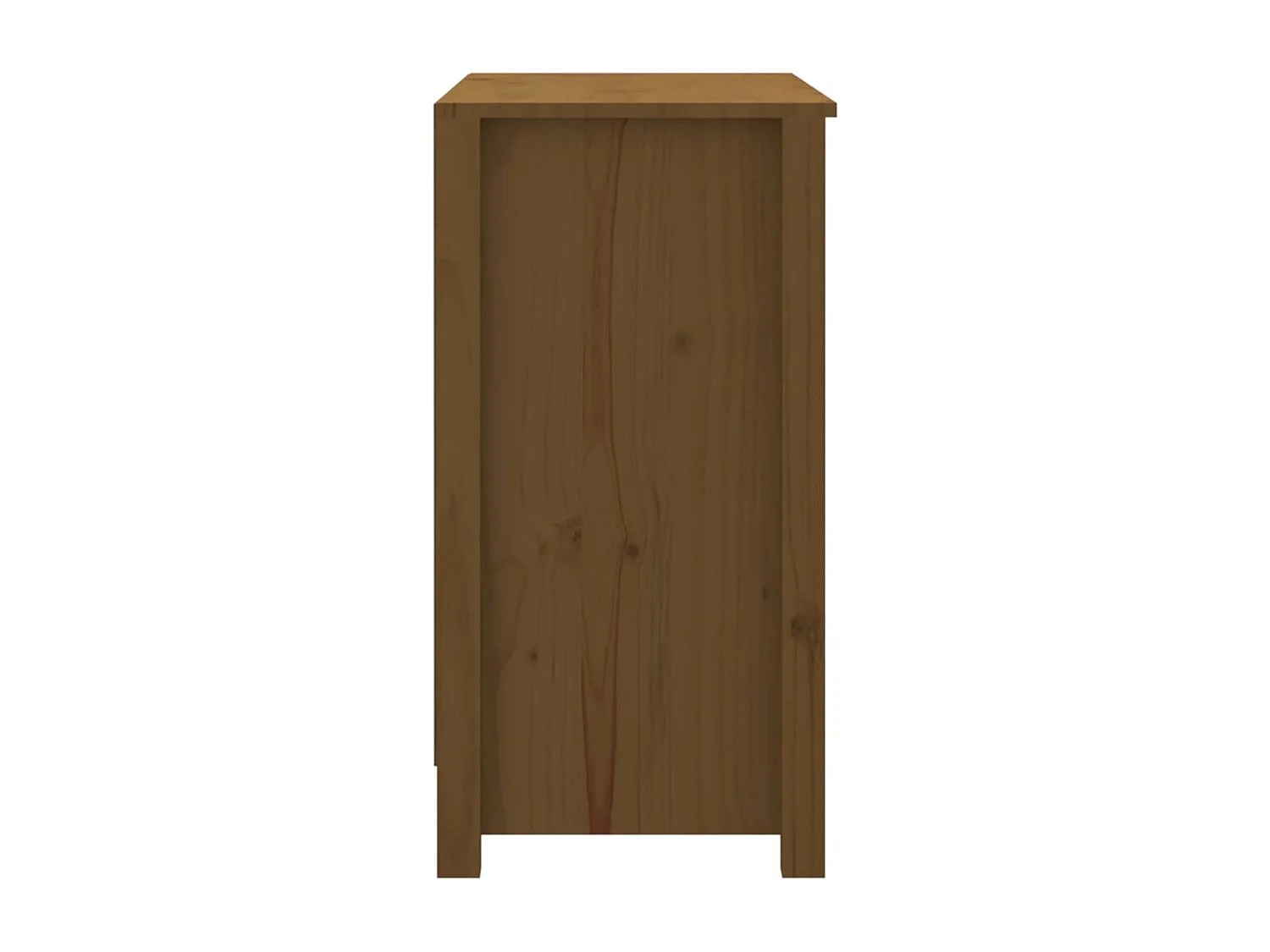 Bibliothèque Marron miel 80x35x68 cm Bois de pin massif