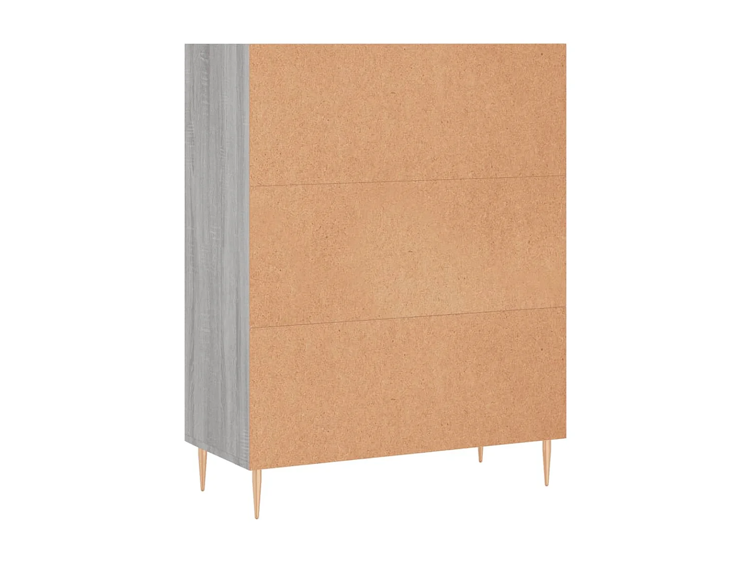 Estantería madera de ingeniería gris Sonoma 69,5x32,5x90 cm