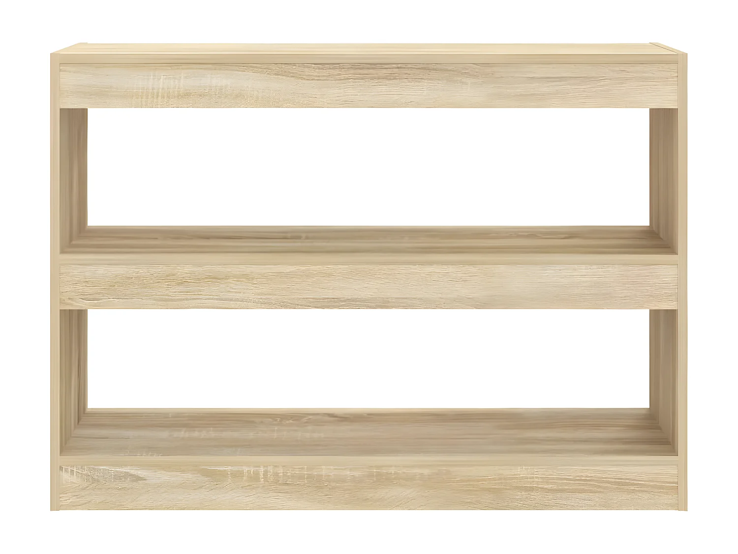 Bibliothèque/Séparateur de pièce Chêne Sonoma 100x30x72 cm