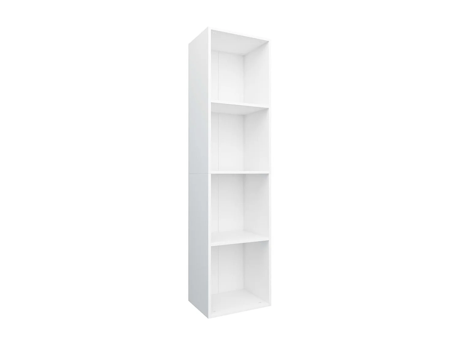 Bibliothèque/Meuble TV Blanc 36x30x143 cm Bois d'ingénierie