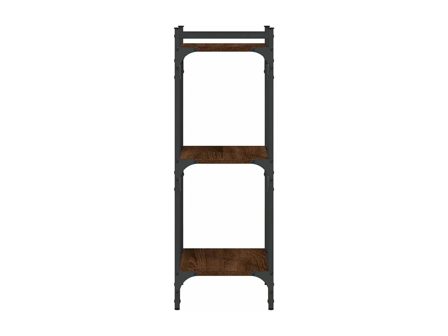 Estante c/ 3 prateleiras derivados de madeira carvalho castanho