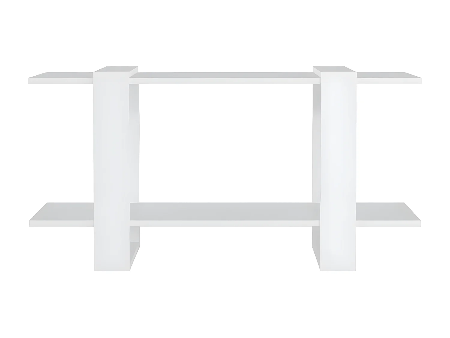 Bibliothèque Blanc 100x30x51 cm Bois d'ingénierie