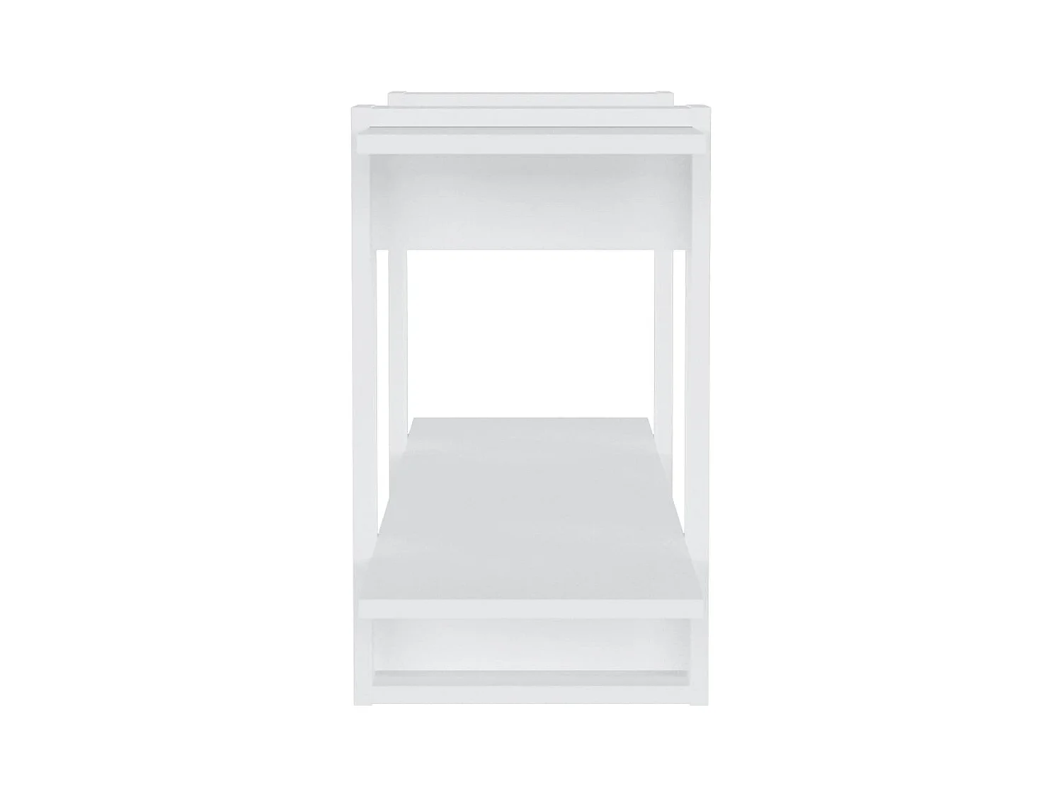 Bibliothèque Blanc 100x30x51 cm Bois d'ingénierie