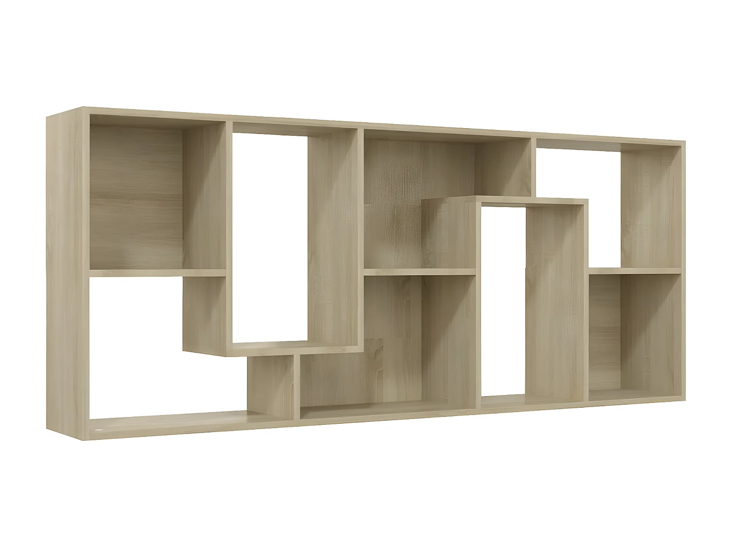 Bibliothèque Chêne sonoma 67x24x161 cm Aggloméré