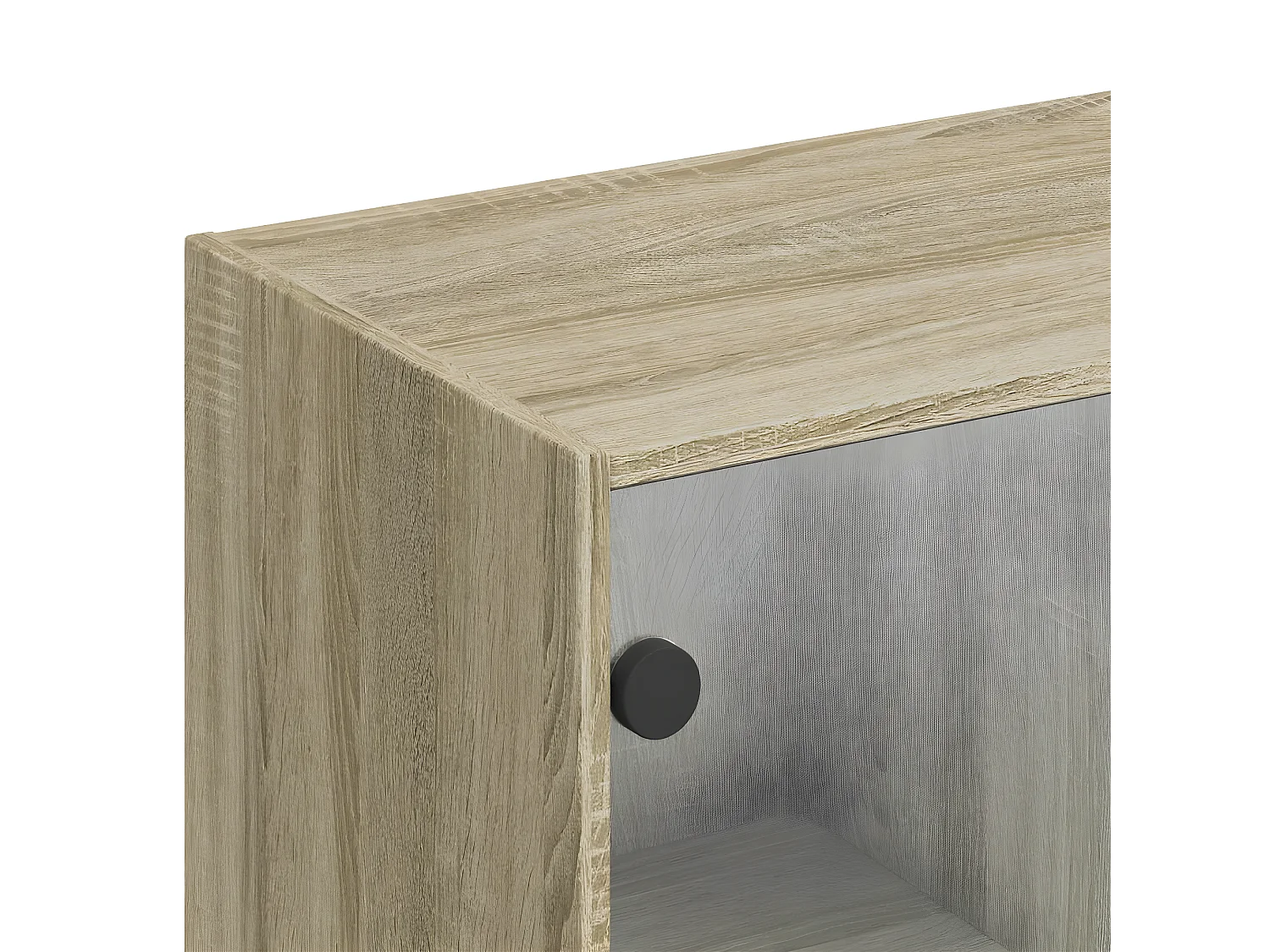 Bibliothèque avec portes chêne sonoma 136x37x142 cm