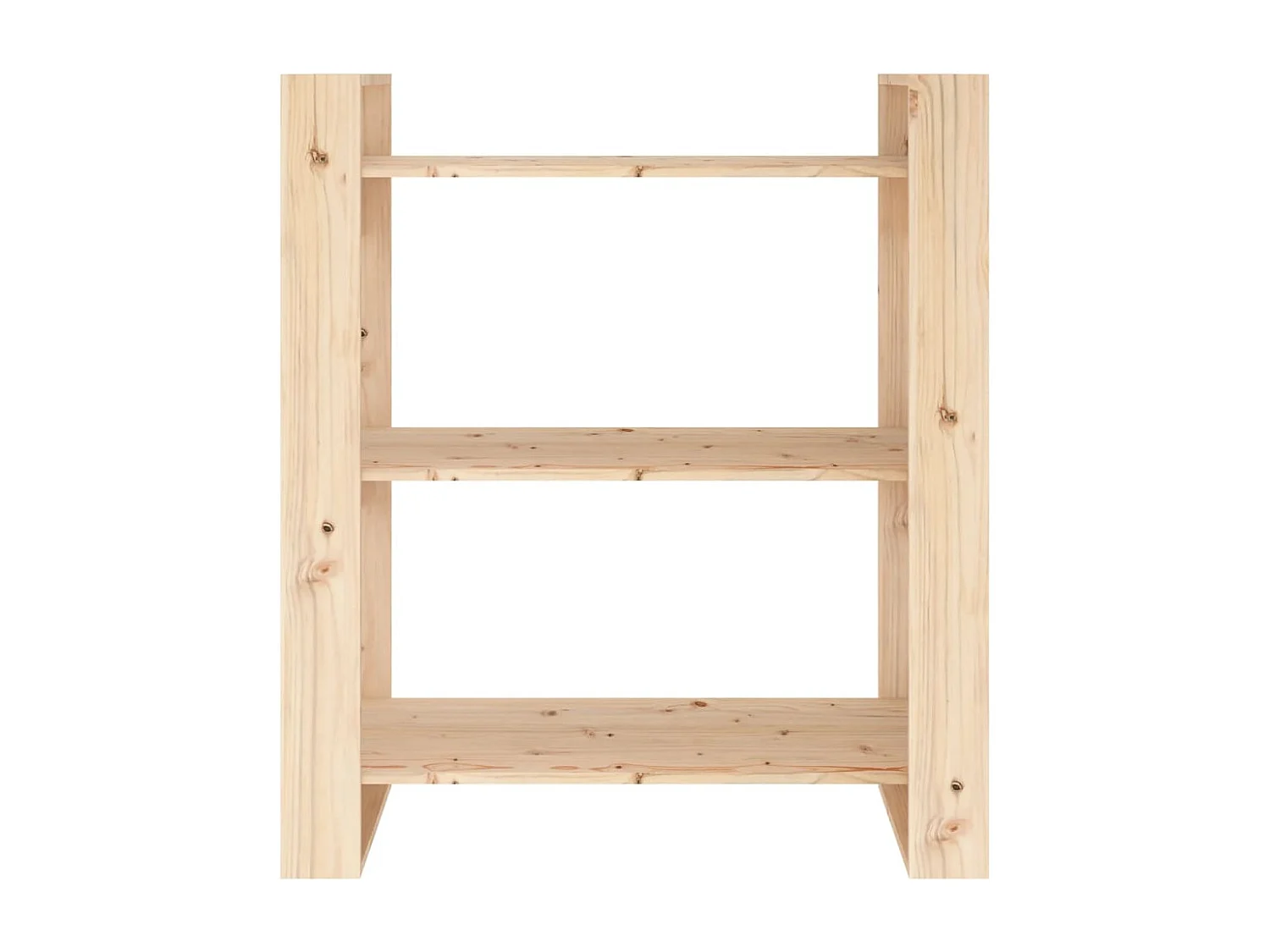 Bibliothèque/Séparateur de pièce 80x35x91 cm Pin massif