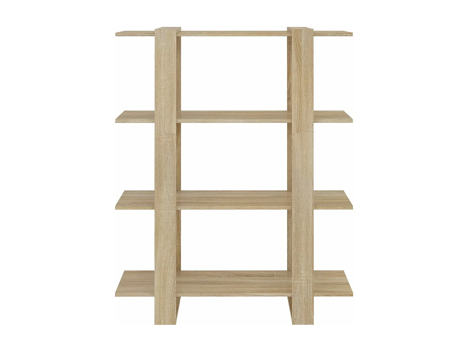 Bibliothèque/Séparateur de pièce Chêne Sonoma 100x30x123,5 cm