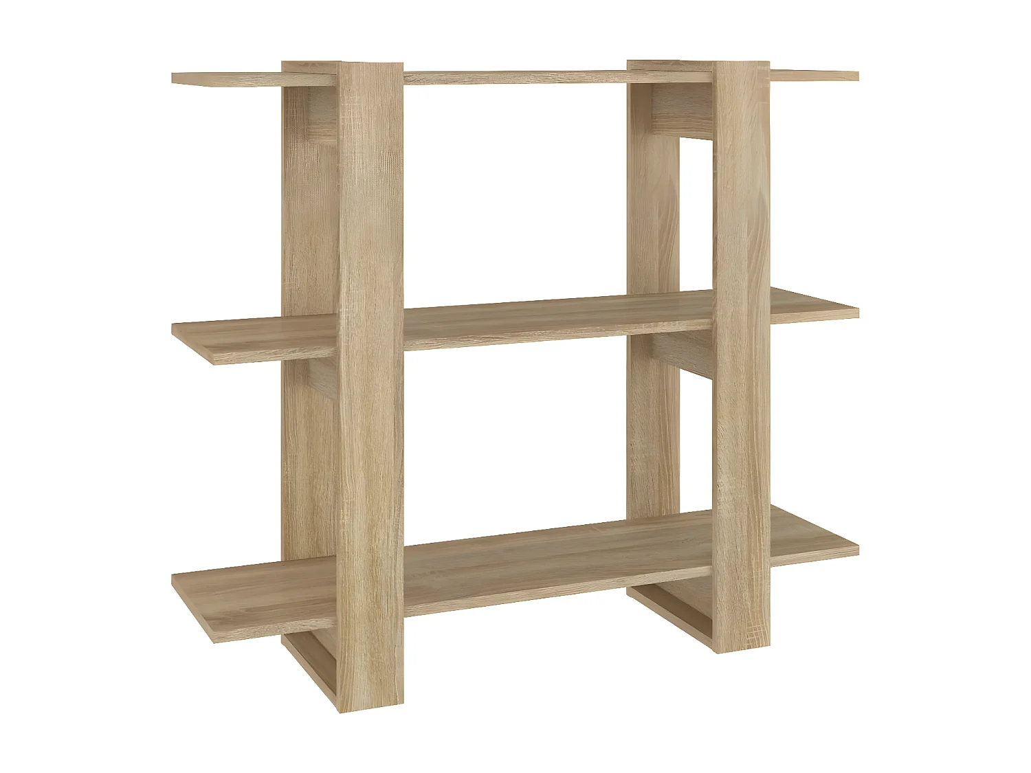 Bibliothèque/Séparateur de pièce Chêne Sonoma 100x30x87 cm