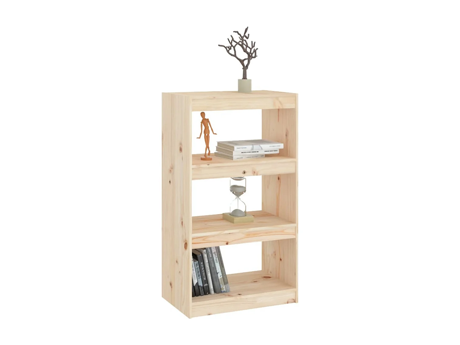 Bibliothèque/Séparateur de pièce 60x30x103,5 cm Bois de pin