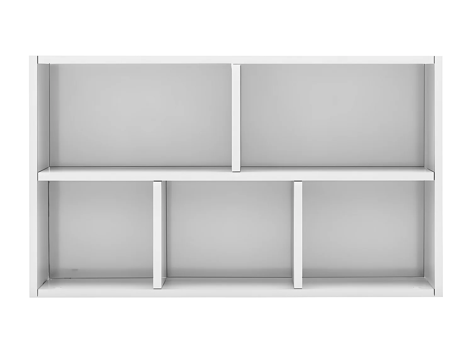 Estante/aparador 50x25x80 cm contraplacado branco brilhante