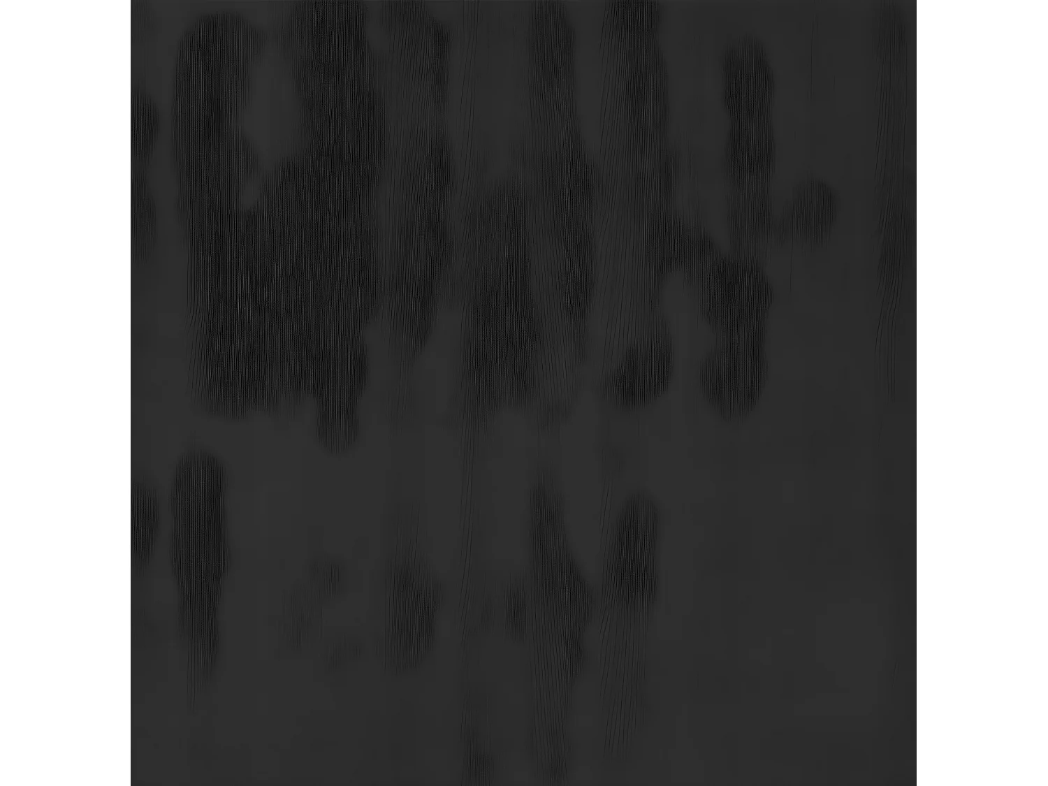 Bibliothèque/Séparateur de pièce Noir 80x25x132 cm Pin solide