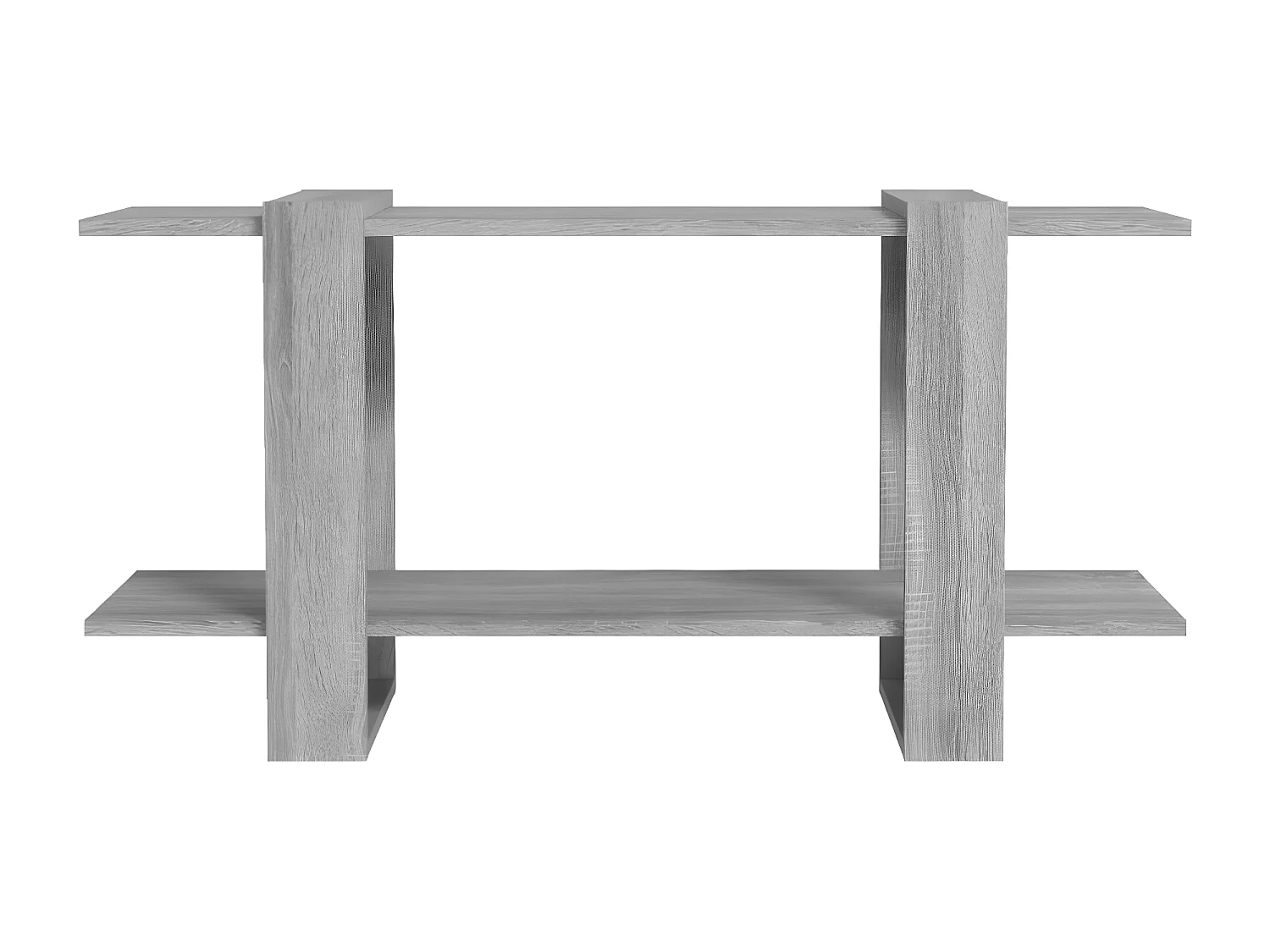 Bibliothèque Sonoma gris 100x30x51 cm Bois d'ingénierie