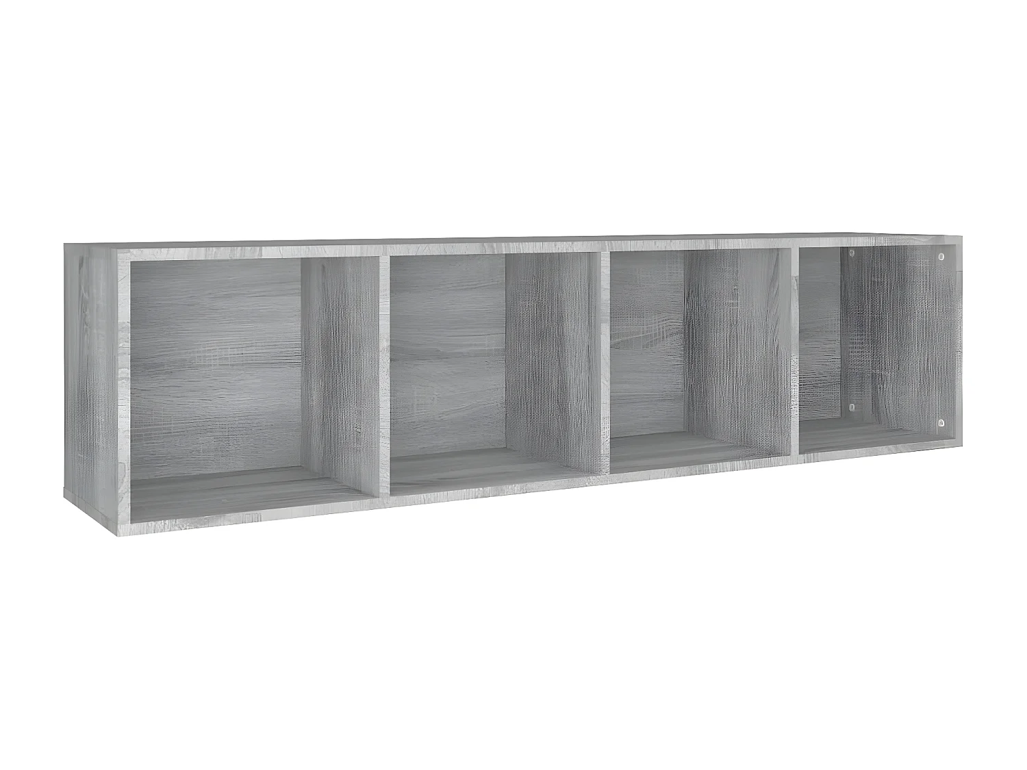 Boekenkast / tv-meubel 36x30x143 cm grijs sonoma eikenkleurig