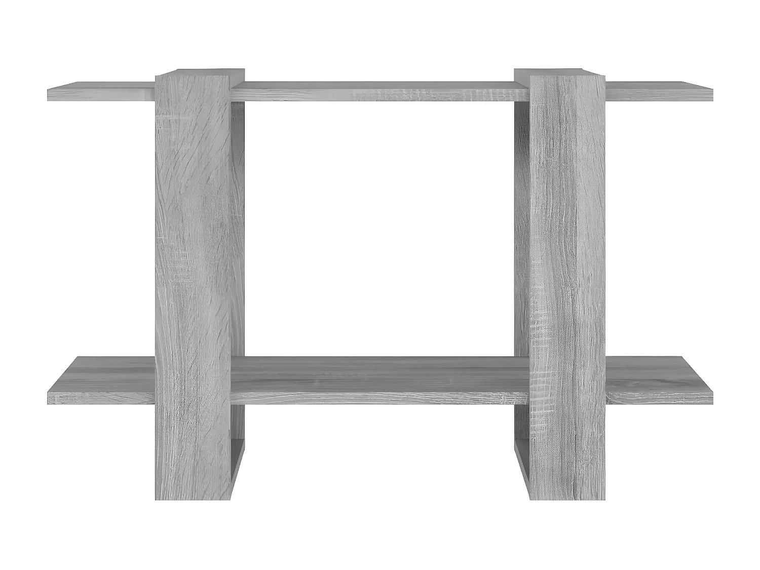 Bibliothèque/Séparateur de pièce Sonoma gris 80x30x51 cm