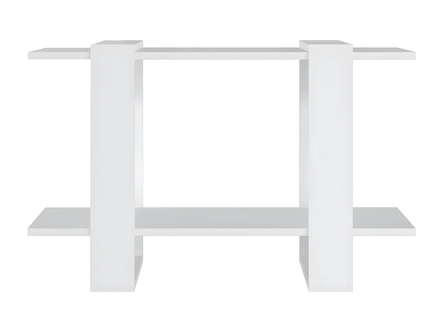 Bibliothèque/Séparateur de pièce Blanc 80x30x51 cm