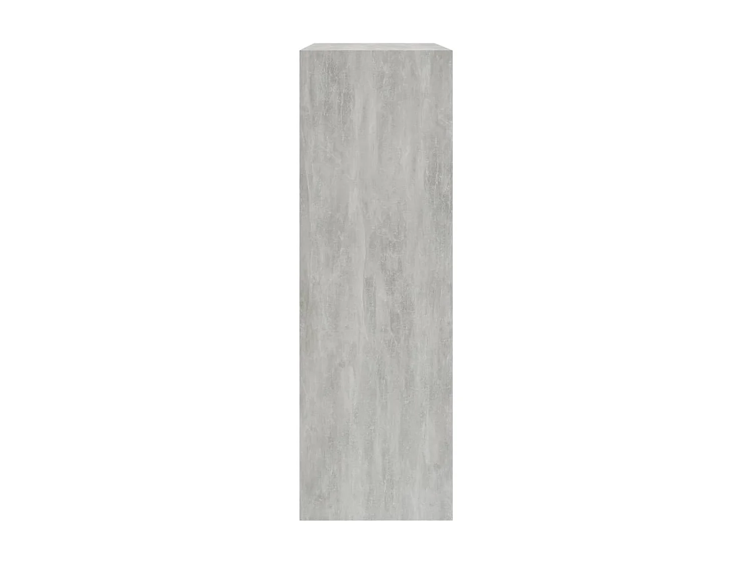 Bibliothèque Gris béton 60x24x74,5 cm Bois d'ingénierie