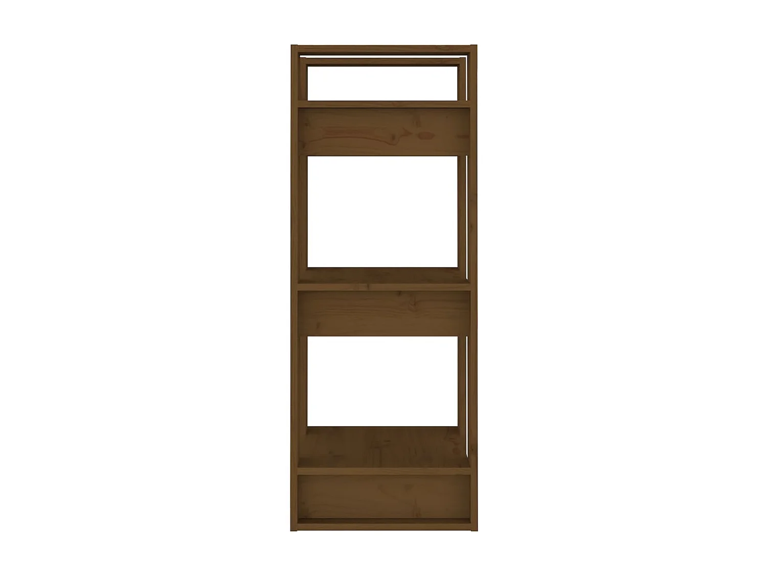 Bibliothèque/Cloison Marron miel 41x35x91 cm Bois massif