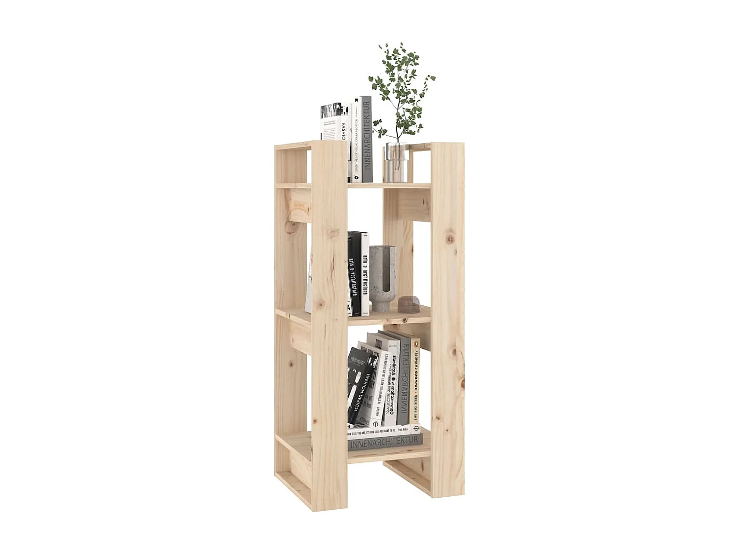 Bibliothèque/Séparateur de pièce 41x35x91 cm Pin massif