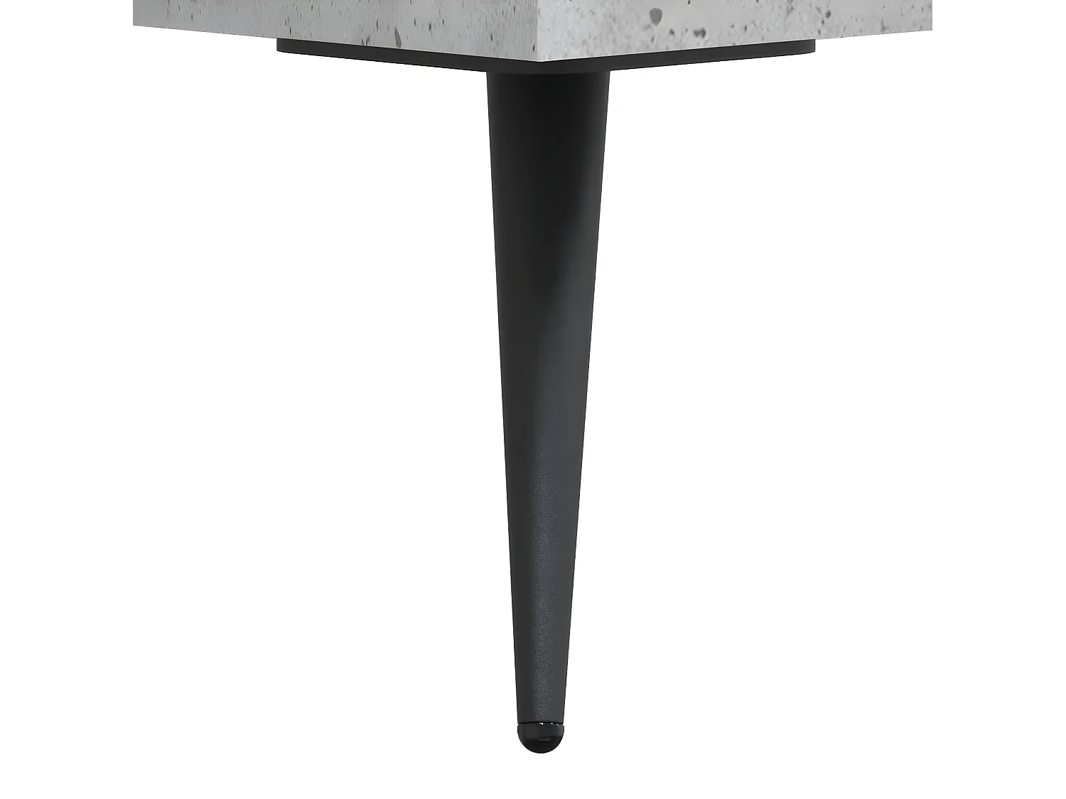 Bibliothèque gris béton 69,5x32,5x90 cm bois d'ingénierie