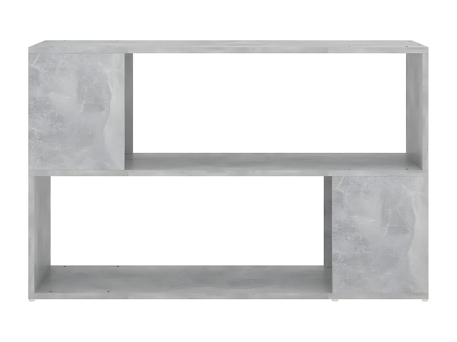 Estante 100x24x63 cm contraplacado cinzento cimento