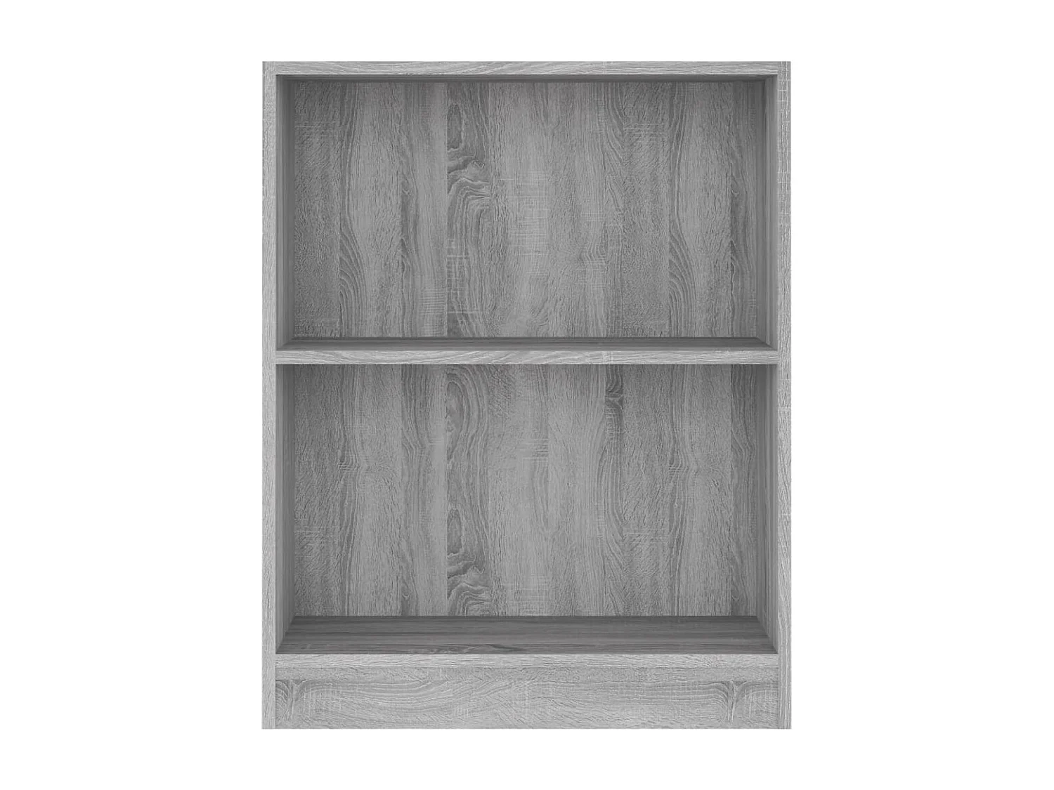 Bibliothèque Sonoma gris 60x24x74,5 cm Bois d'ingénierie