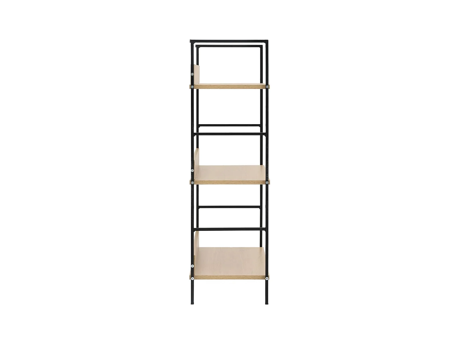 Bibliothèque à 3 niveaux Chêne 60x27,6x90,5 cm Aggloméré