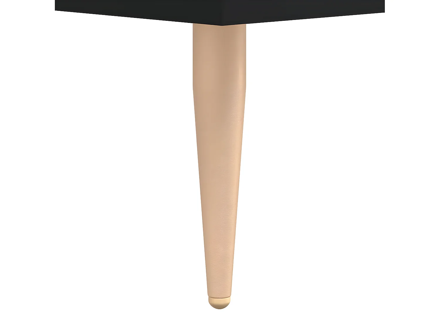 Bibliothèque noir 69,5x32,5x90 cm bois d'ingénierie