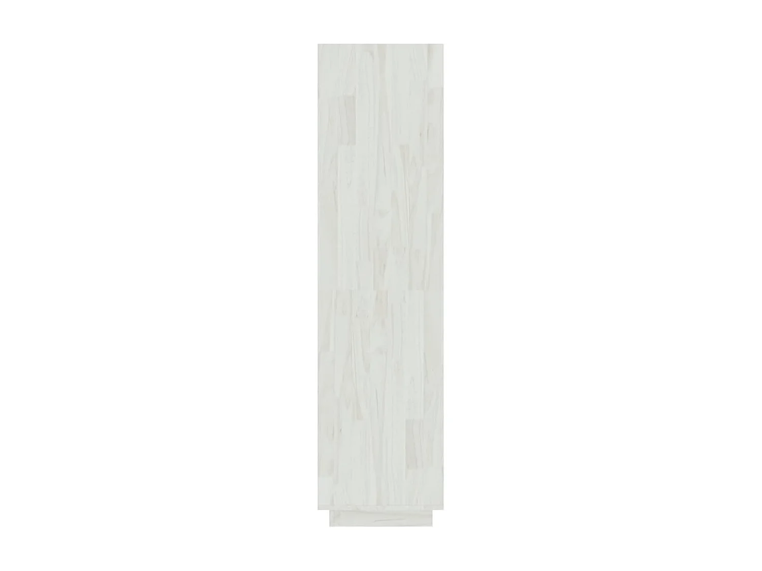 Bibliothèque/Séparateur de pièce Blanc 40x35x135 cm Pin massif