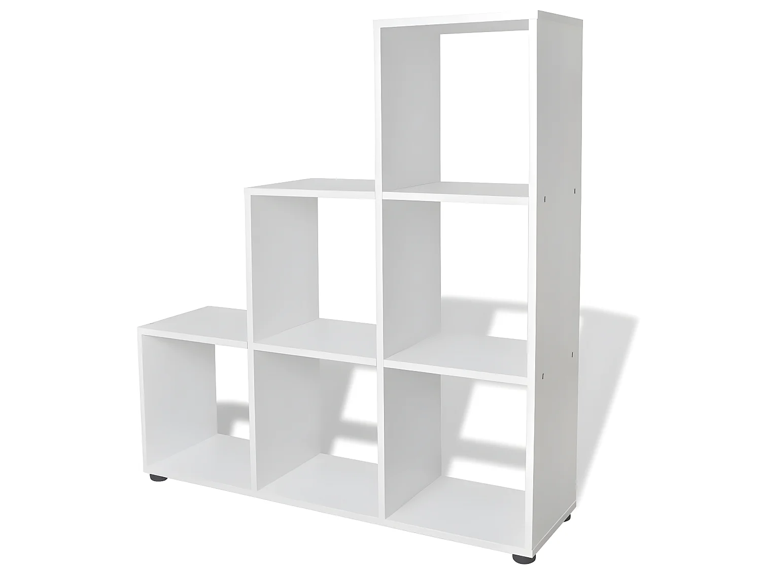 Bibliothèque/étagère 107 cm Blanc
