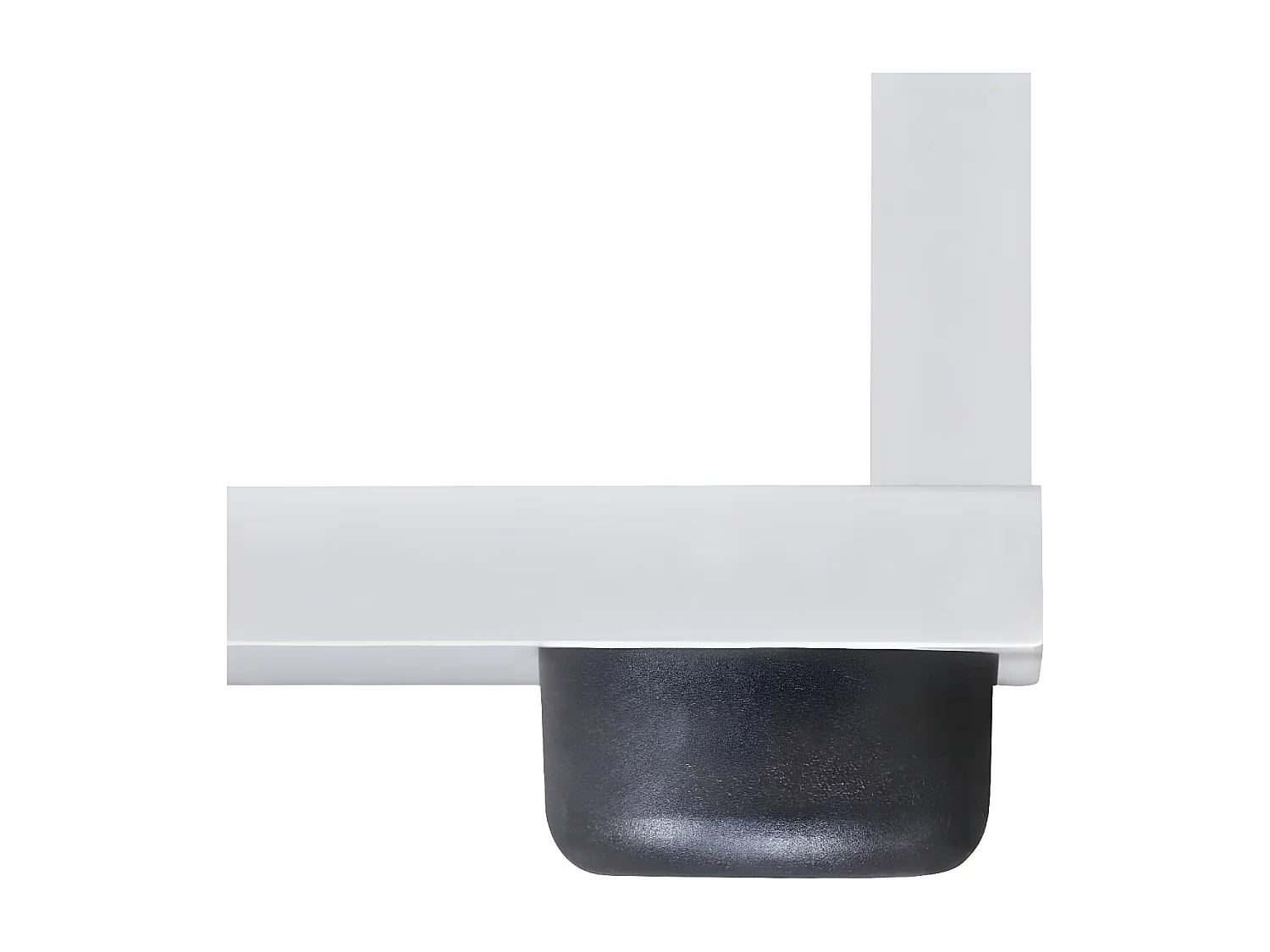 Bibliothèque/étagère 107 cm Blanc