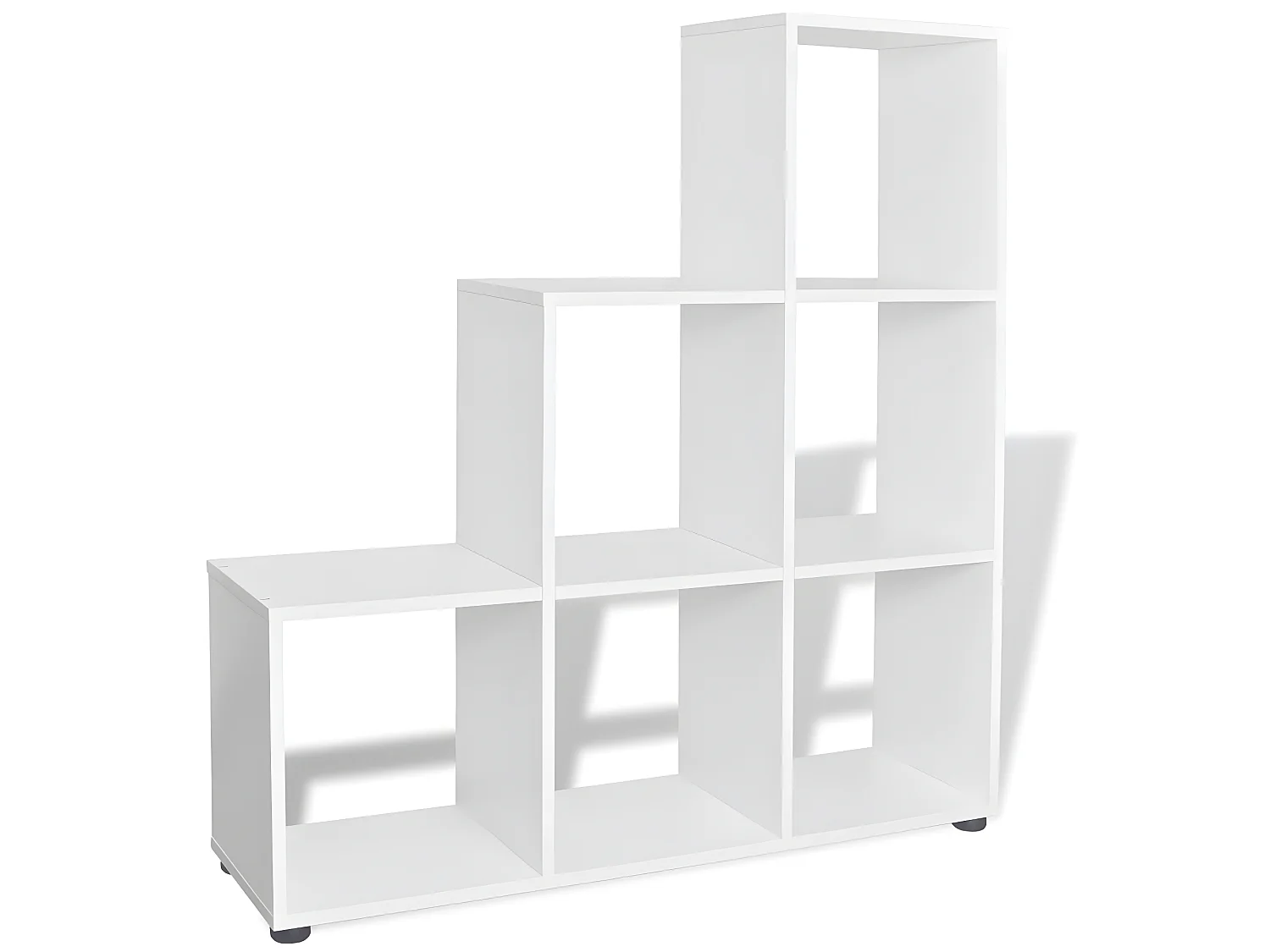 Bibliothèque/étagère 107 cm Blanc