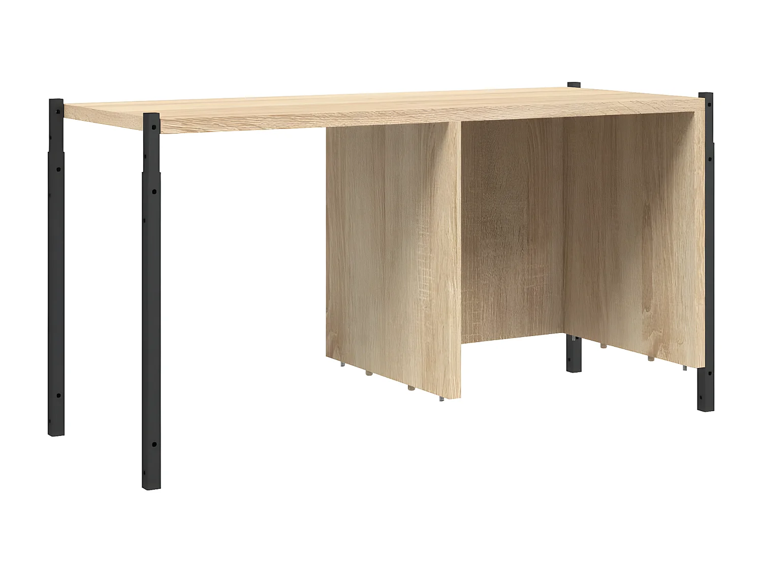 Estante 72x28x172 cm derivados de madeira carvalho sonoma