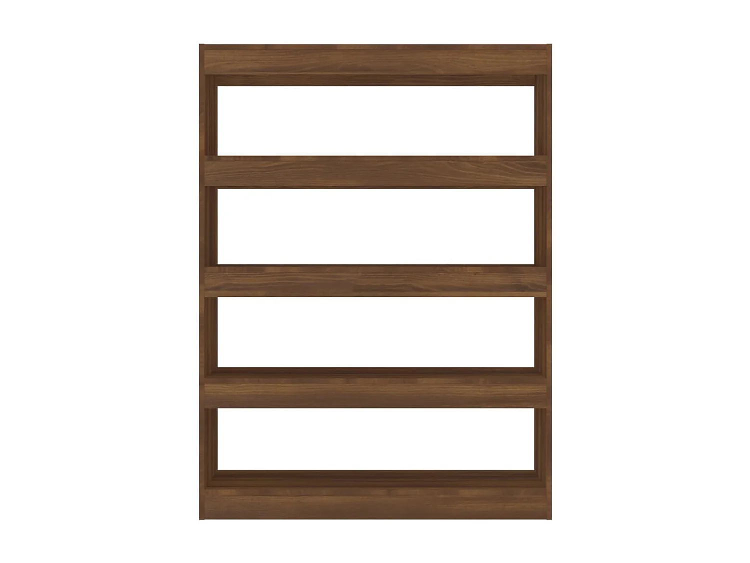 Estante/divisória 100x30x135 cm cor carvalho castanho