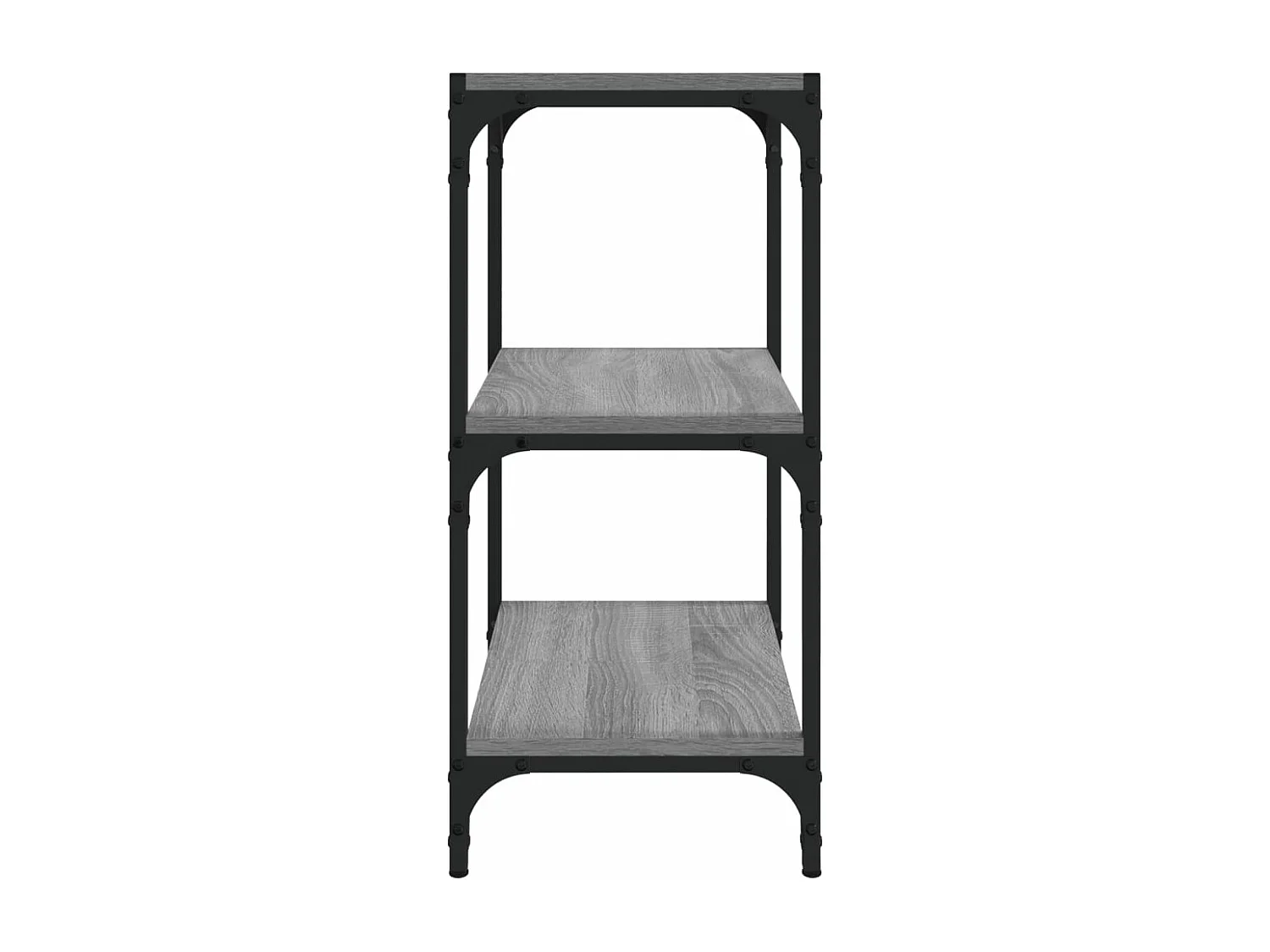 Bibliothèque Sonoma gris 40x33x70,5 cm Bois d'ingénierie acier