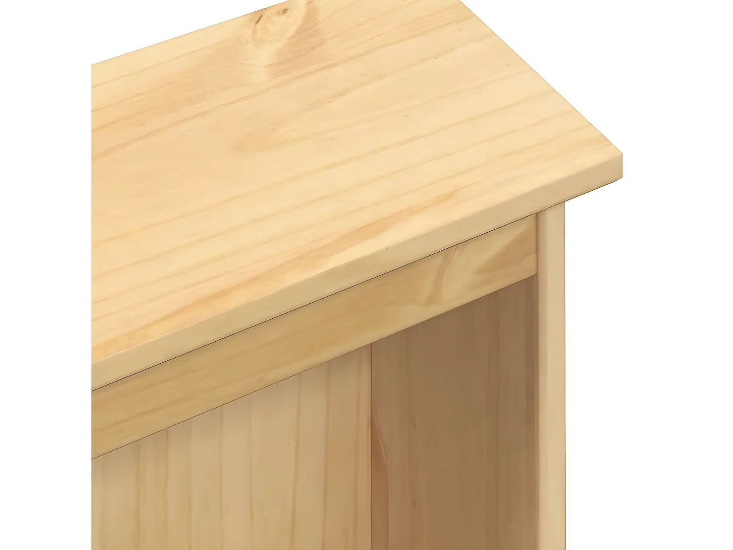 Bibliothèque Corona 46x20x170 cm bois de pin massif