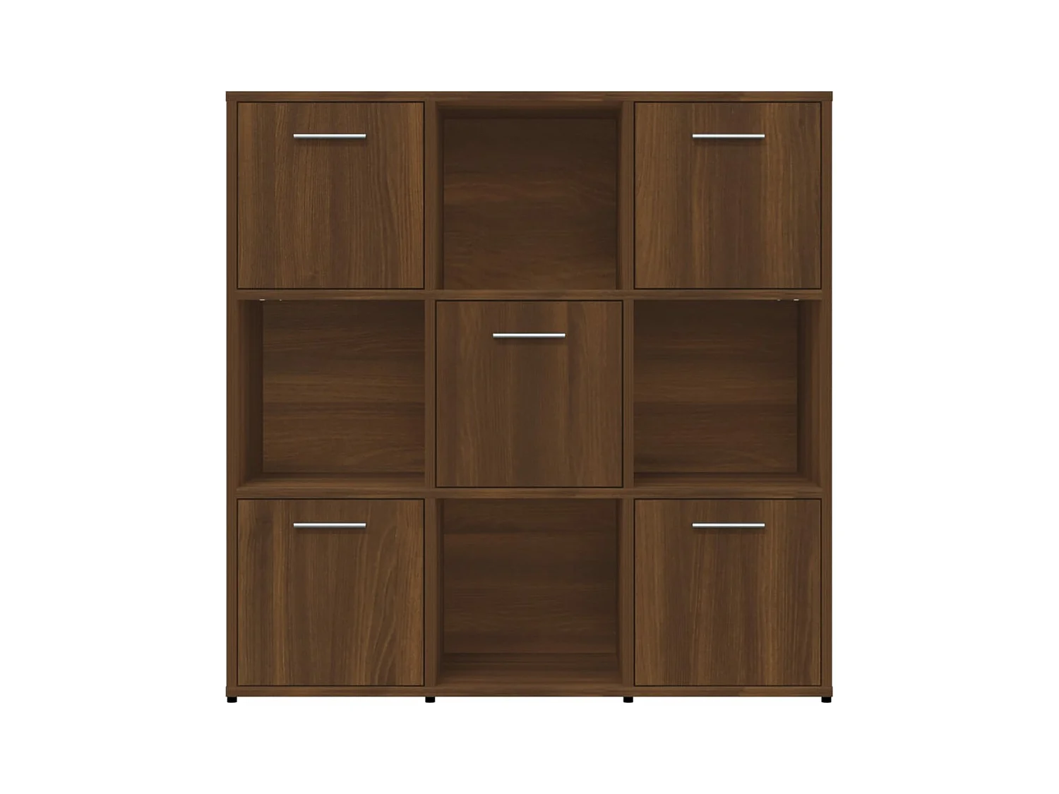 Bibliothèque Chêne marron 90x30x90 cm Bois d'ingénierie